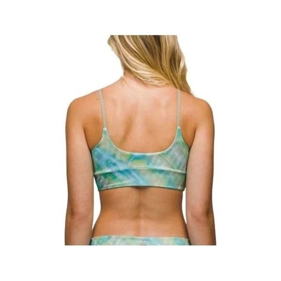PrAna Swim Womens Medium Mirage Willow Falls Reversible Swim Bikini Top NWT - Picture 3 of 3